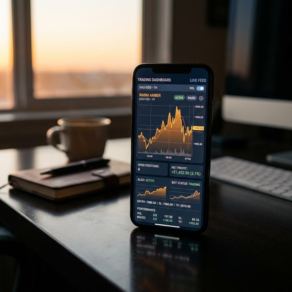 Perle Kapithort Plattform Dashboard auf Smartphone und Monitor